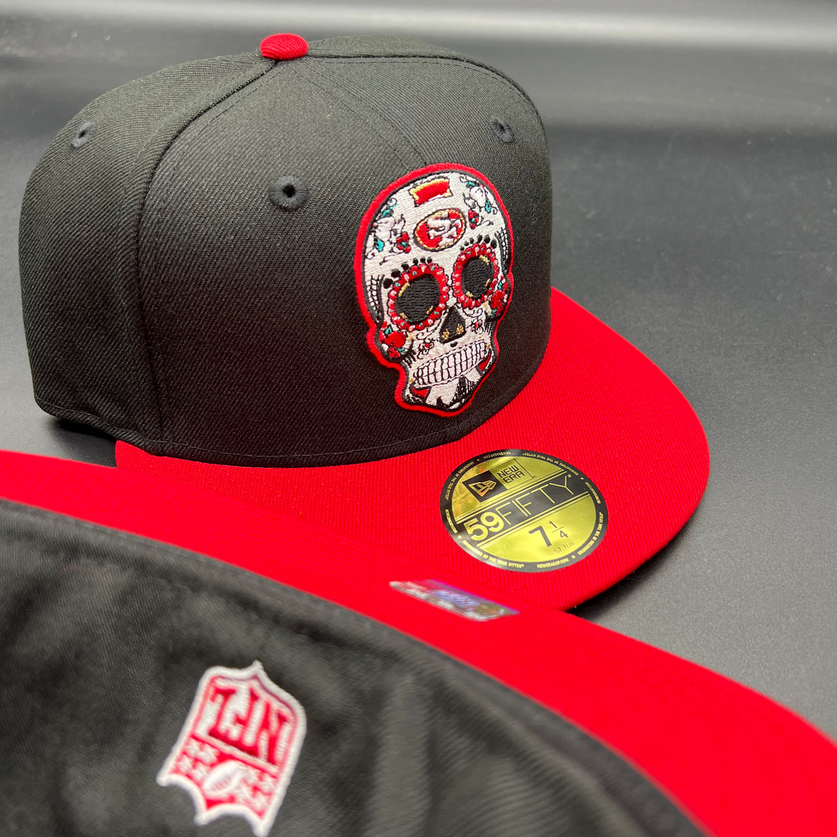 49ers top skull cap