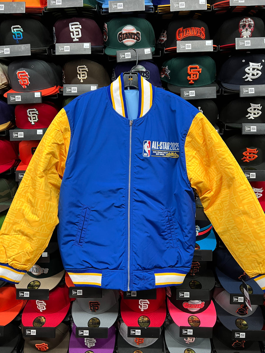 NBA All Star Game 2025 SF JH-Design Reversible Jacket – Goodfellas SF NBA All Star Game 2025 SF JH-Design Reversible Jacket – Goodfellas SF