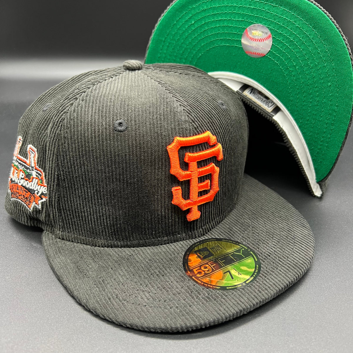 SF Giants NE Fitted (Orange/Black) w/'10 WS Side Patch – Goodfellas SF