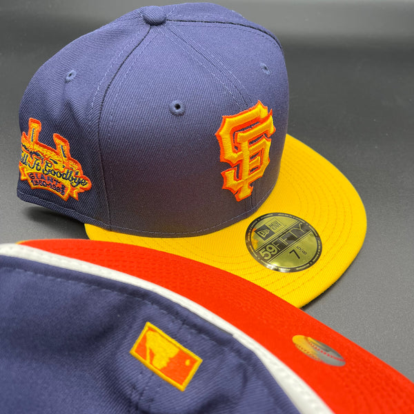 SF Giants NE Fitted (Navy/Yellow) w/ TIG Side Patch