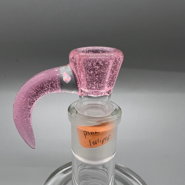 Jarred Bennett Glass 18mm Slide #50 (Pink Lollipop)