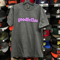 Goodfellas SF “Script” T-shirt (DkGray/Purple/Black)