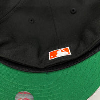 SF Giants NE Fitted (Black/Orange) w/ 2014 WS Side Patch