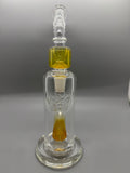 *Sale 12/01* M&M Tech Glass 10” Fumed Bubbler