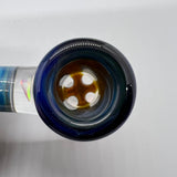Jarred Bennett Glass 18mm Slide #51 (Dark Blue Amber Purple)