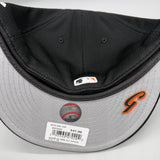*Sale* SF Giants “Mesh” Retro (Black) NE Fitted