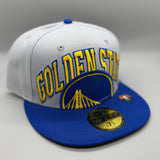**12/01 Sale** GS Warriors (Gray/Blue) “Big Crop” Logo NE Fitted