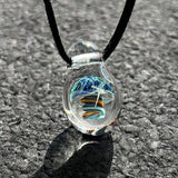 Oopazi Jellyfish Glass Pendant #11