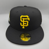 SF Giants (Black/Yellow) NE Fitted w/2007 ASW Side Patch