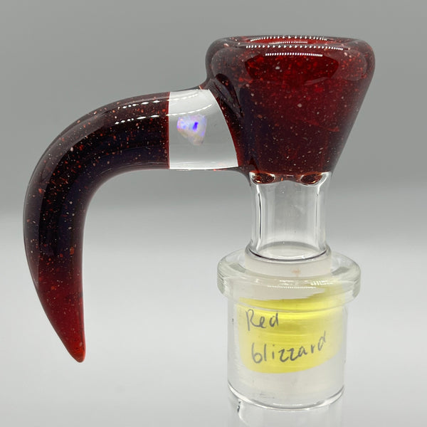 Jarred Bennett Glass 14mm Slide #13 (Red Blizzard)