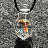 Oopazi Jellyfish Glass Pendant #05