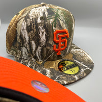 SF Giants (RealTree Camo/Orange) NE Fitted