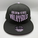 GS Valkyries “Script” (Black/Purple) NE Snapback