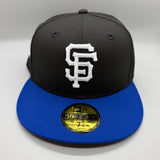 SF Giants NE Fitted (Black/White/Royal Blue) w/ ‘10 WSC Side Patch
