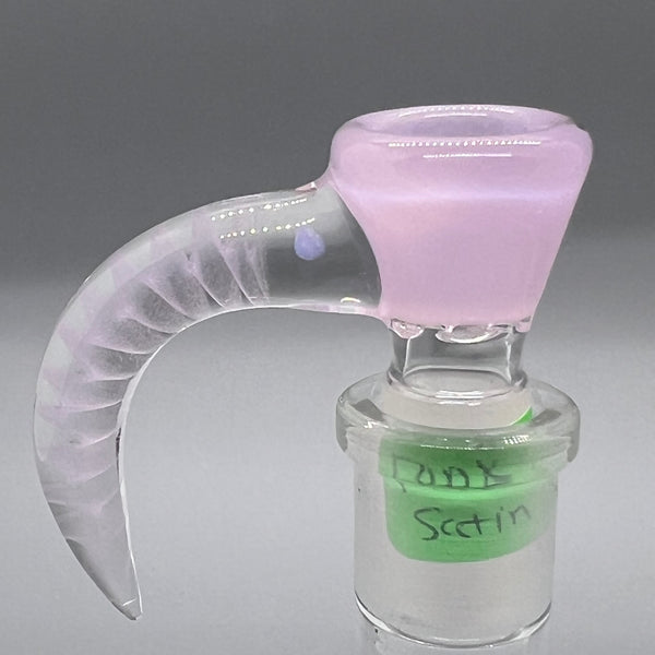 Jarred Bennett Glass 14mm Slide #03 (Pink Satin)