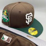 SF Giants (Brown/Dark Green) NE Fitted w/‘ 2014 WC Side Patch