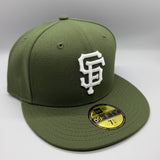 SF Giants (OliveGreen/White) NE Fitted