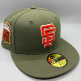 SF Giants (Olive/Orange/White) NE Fitted w/ 2012 WSC Side Patch