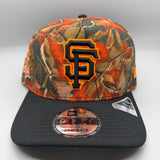 SF Giants “Leaves” w/ 60th Anniv. NE 9Fifty A-Frame SnapBack