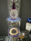 Sovereignty Pint Pillar FA Peyote Pillar Hollow Foot Straight Neck (Amber Purple)