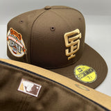 SF Giants NE Fitted (Brown/Khaki) w/ ‘84 ASG Side Patch