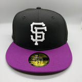 SF Giants NE Fitted (Black/White/Purple) w/ ‘07 ASG