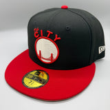 SF Warriors “The City” (Black/Red/Lt.Cream) NE Fitted