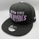 GS Valkyries “Script” (Black/Purple) NE Snapback