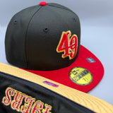 SF 49ers “Deceptor” (Black/Red) NE Fitted