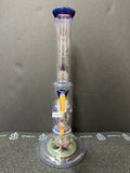 Sovereignty Pint Pillar FA Peyote Pillar Hollow Foot Straight Neck (Amber Purple)