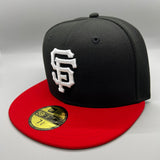 SF Giants NE Fitted (Black/White/Red) w/ 2000 InAugural Season SP