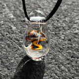 Oopazi Jellyfish Glass Pendant #16