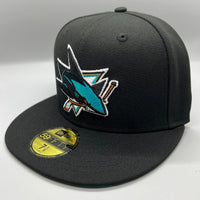 SJ Sharks (Black/Turquiose) NE Fitted