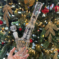 Holiday Sale (Dec 17th) M&M Tech Glass 13” Hybrid Beaker w/Chandelier Perq