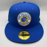 SF Warriors HWC Primary Logo ‘62-68 (Team Color) NE Fitted