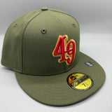 SF 49ers “Deceptor” (Olive/Team) NE Fitted