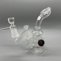 Holiday Sale (Dec 6th) Augy Glass 6” Clear Klein Recycler w/Drop Down