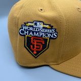 SF Giants NE Fitted (PanamaTan/Black/Orange) w/ 2010 WSC SP