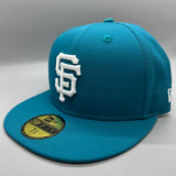 SF Giants (Shark Teal/White) NE Fitted