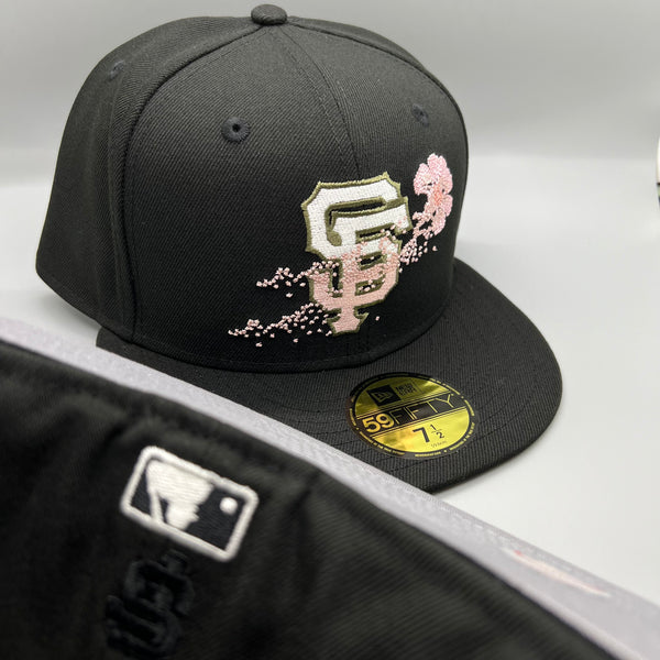 SF Giants Dotted Floral NE Fitted