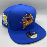 GS Warriors NE 9Fifty “A-Frame” Flat Snapback w/50th Anniv SP