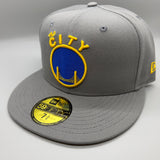 GS Warriors “The City” (Gray/Team) NE Fitted
