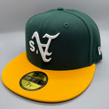 Oakland Athletics “Upside Down” (Game) NE Fitted