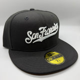 SF Giants “City-Script” NE Fitted (Black/White)