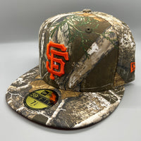 SF Giants (RealTree Camo/Orange) NE Fitted