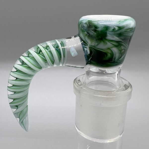 Jarred Bennett Glass 18mm Slide #07 (Exp Green Over White)