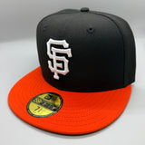 SF Giants NE Fitted (Black/White/Orange) w/ ‘14 WSC Side Patch