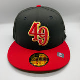 SF 49ers “Deceptor” (Black/Red) NE Fitted