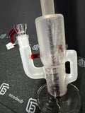 Sovereignty CapCycler PA Stemline 16mm 6-Cut UpGrid to Grid Cap 180 Front Facing with Cold Worked Body & Neck Mille x1 26mm Cut (Pomegranate)
