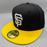 SF Giants NE Fitted (Black/White/Yellow) w/ ‘61 ASG Side Patch